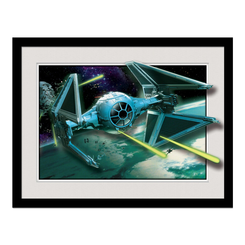 Star Wars Breakout Tie Fighter Framed Poster