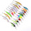 Fishing Lure Kits Artificial Soft Bait Set Including Spinning Lures, Plastic Worm, Frog, Single Hook 4