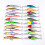 Fishing Lure Kits Artificial Soft Bait Set Including Spinning Lures, Plastic Worm, Frog, Single Hook 2