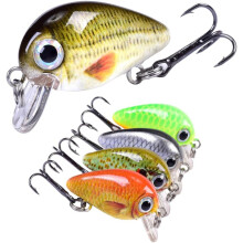 5Pcs Fishing Lures Set, Mini Small Light Shallow Dive Trout Bass Perch Pike Salmon Fishing Lure