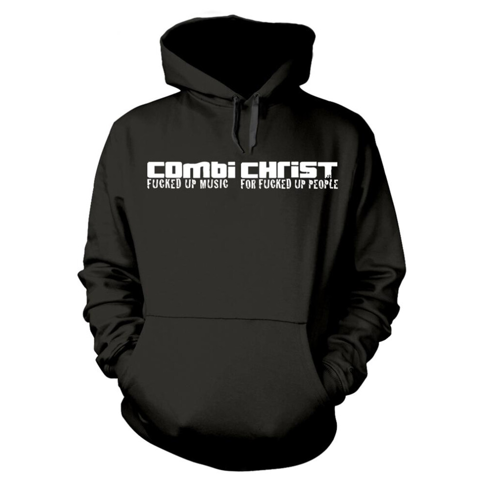 (S, Black) Combichrist Unisex Adult Army Hoodie