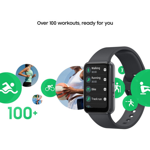 Samsung Samsung Galaxy Fit3 (Grå, Endast Android-kompatibel) 2
