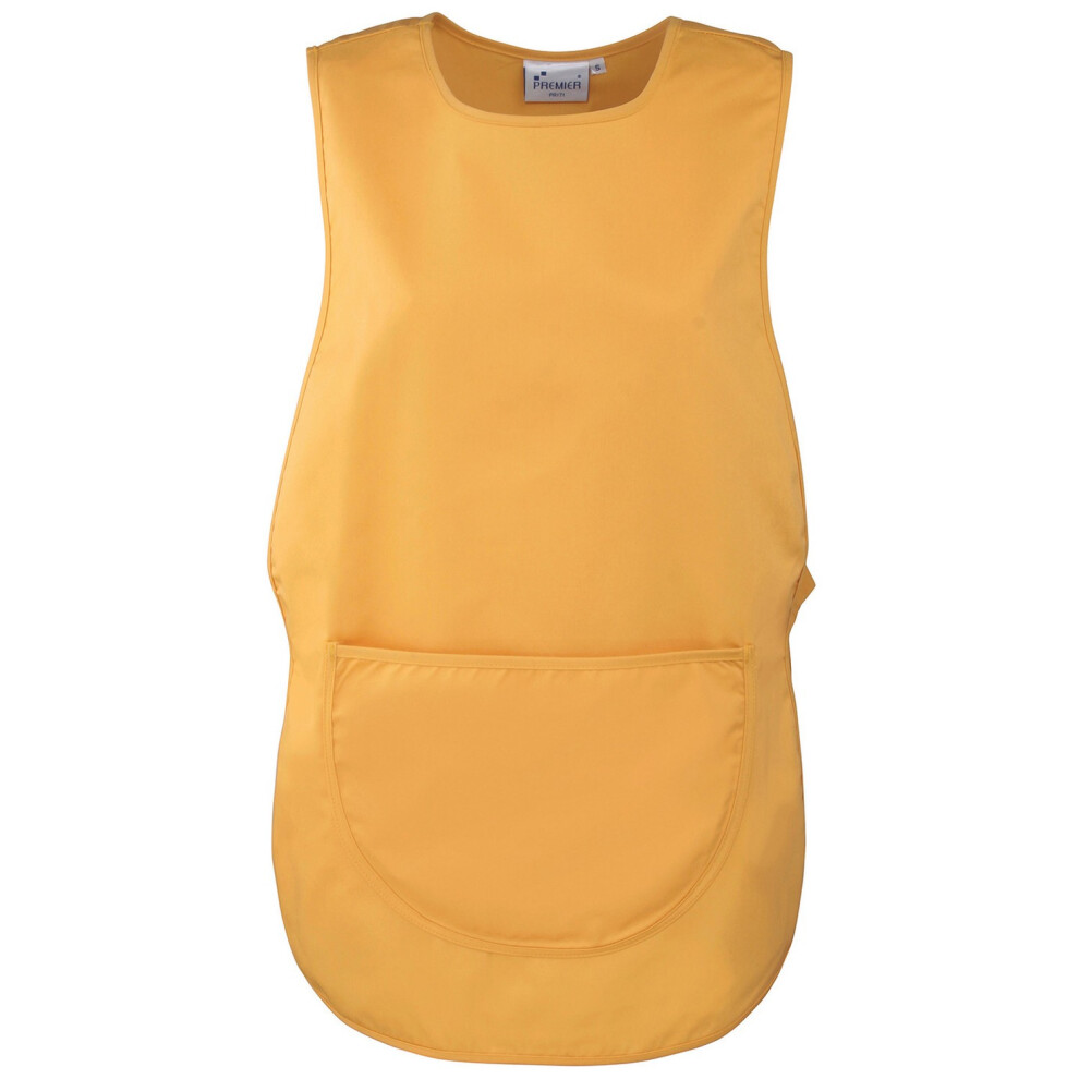 (XXL, Sunflower) Premier Plain Pocket Tabard