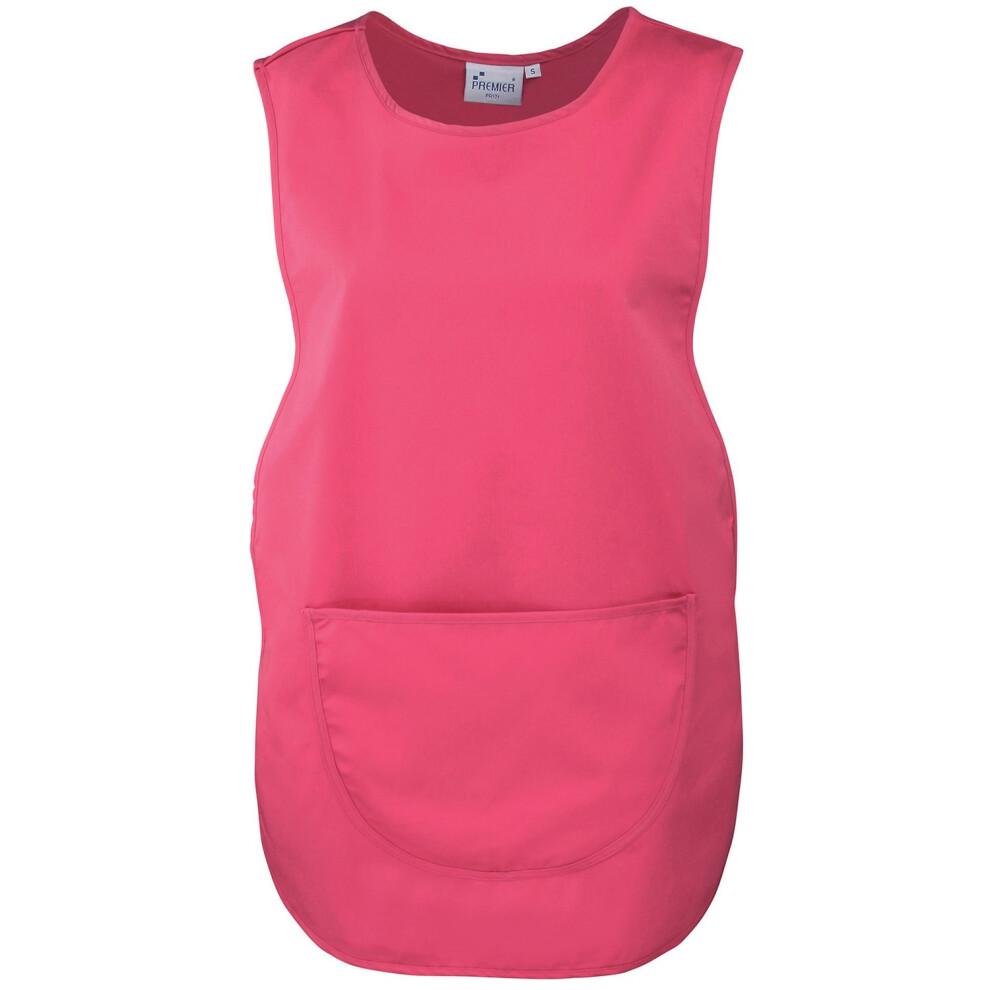 (3XL, Fuchsia) Premier Plain Pocket Tabard