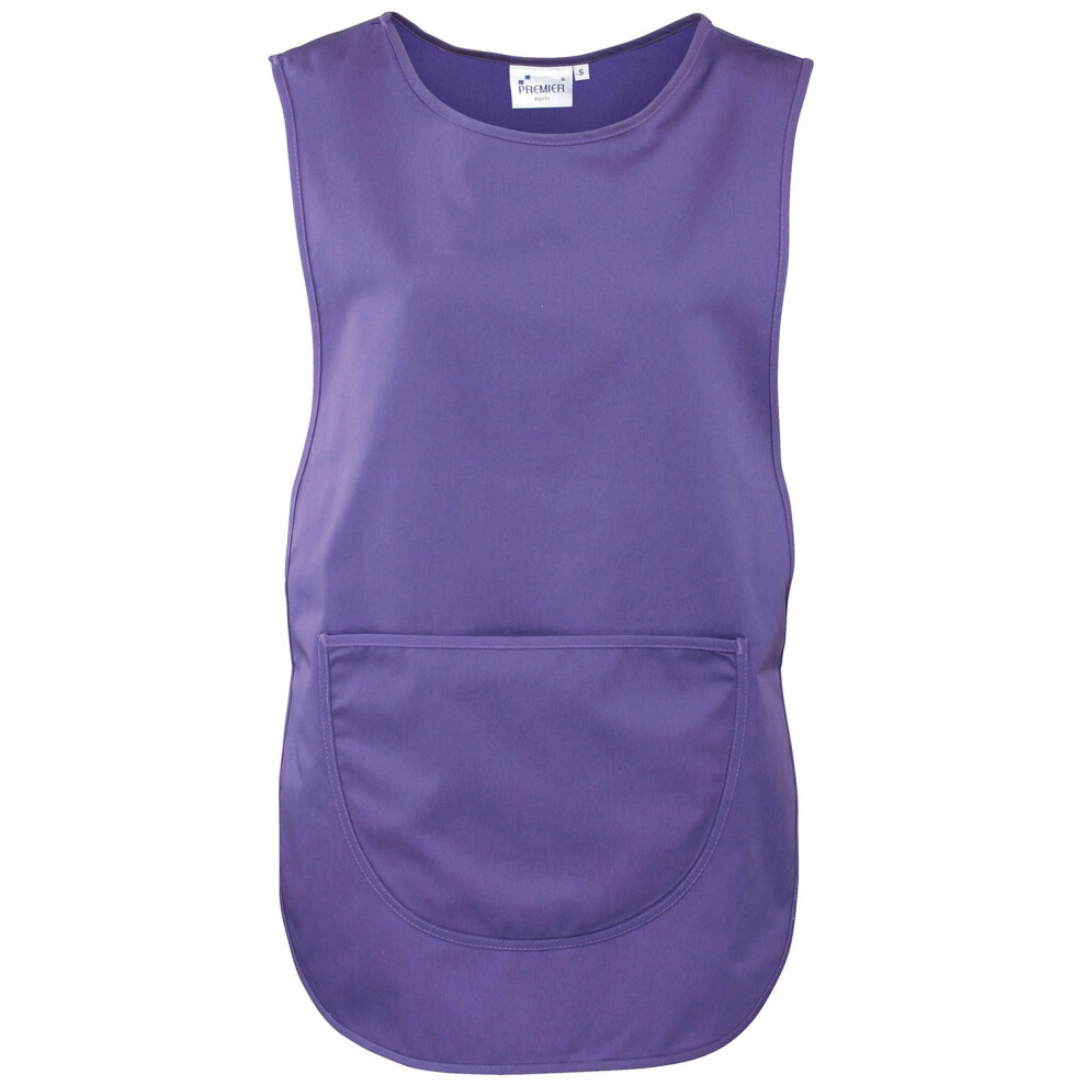 (XL, Purple) Premier Plain Pocket Tabard