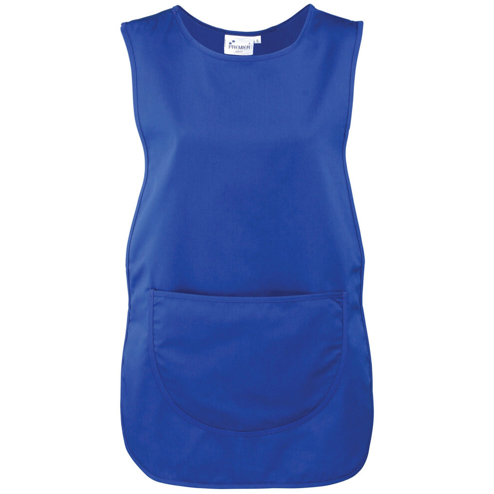 (M, Royal Blue) Premier Plain Pocket Tabard