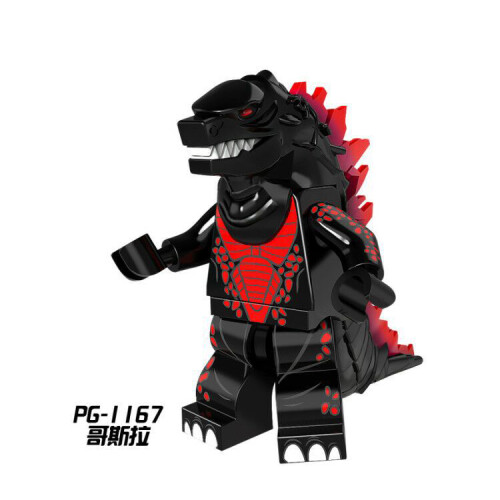 8Pcs/set Godzilla Minifiguren Bouwsteenspeelgoed Pas Lego 1