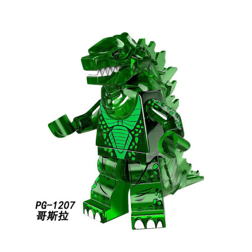 8Pcs/set Godzilla Minifiguren Bouwsteenspeelgoed Pas Lego 2