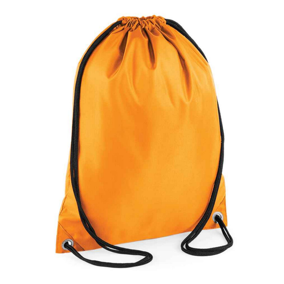 Bagbase (One ) Budget Drawstring Bag Unisex Orange 45Cm