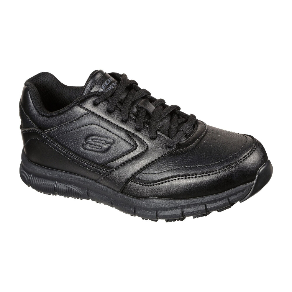 (7 UK, Black) Skechers Womens/Ladies Nampa Wyola Occupational Trainers