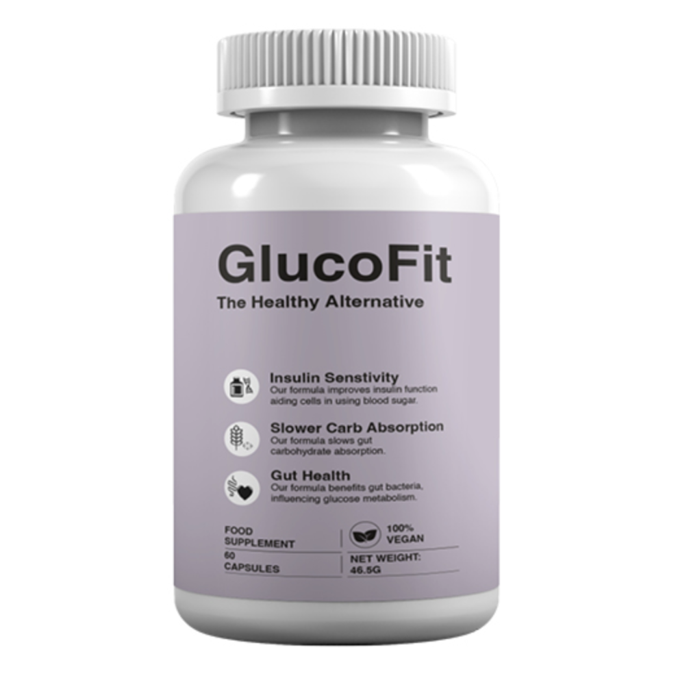 Glucofit, The Healthy Alternative , 60 Capsules