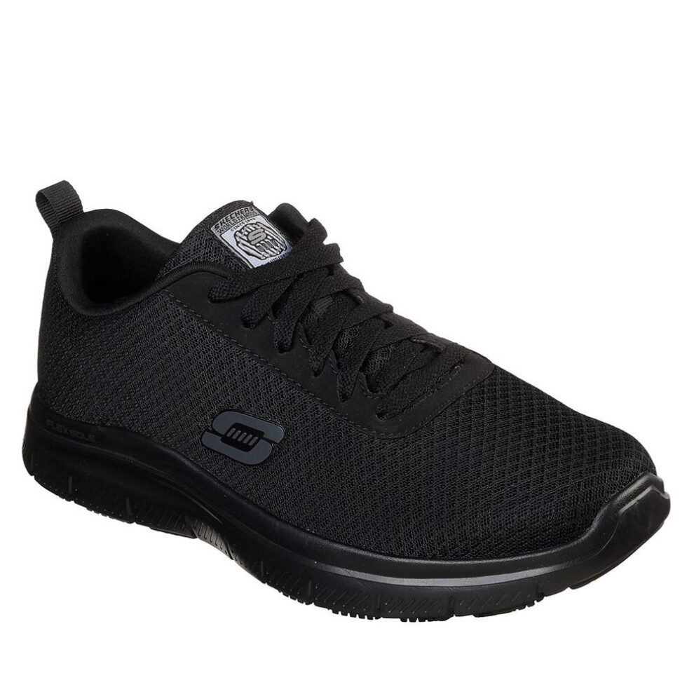 (11 UK, Black) Skechers Mens Flex Advantage Trainers