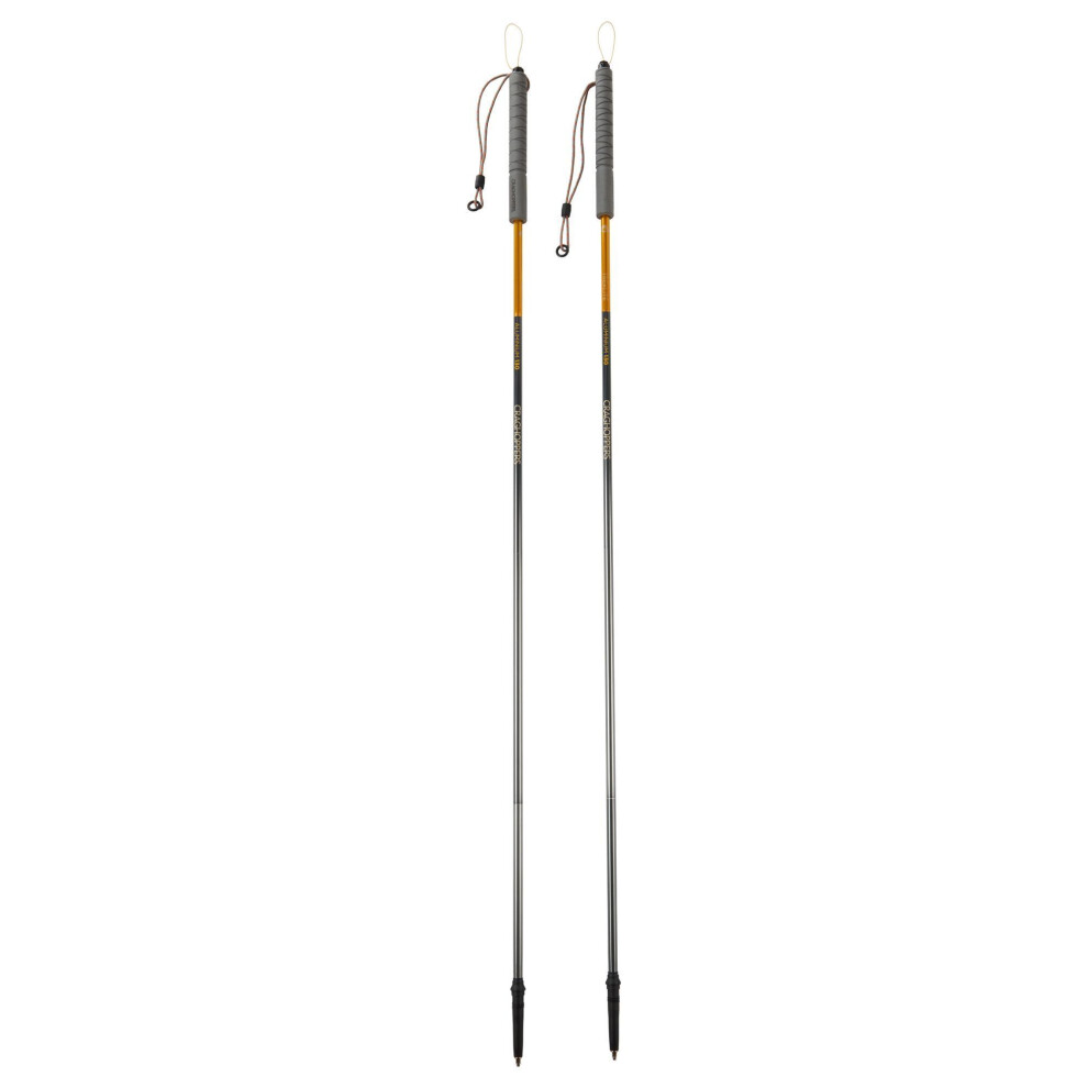 (55cm, Anodised Yellow/Anodised Grey) Craghoppers Treklite Compact Trekking Poles