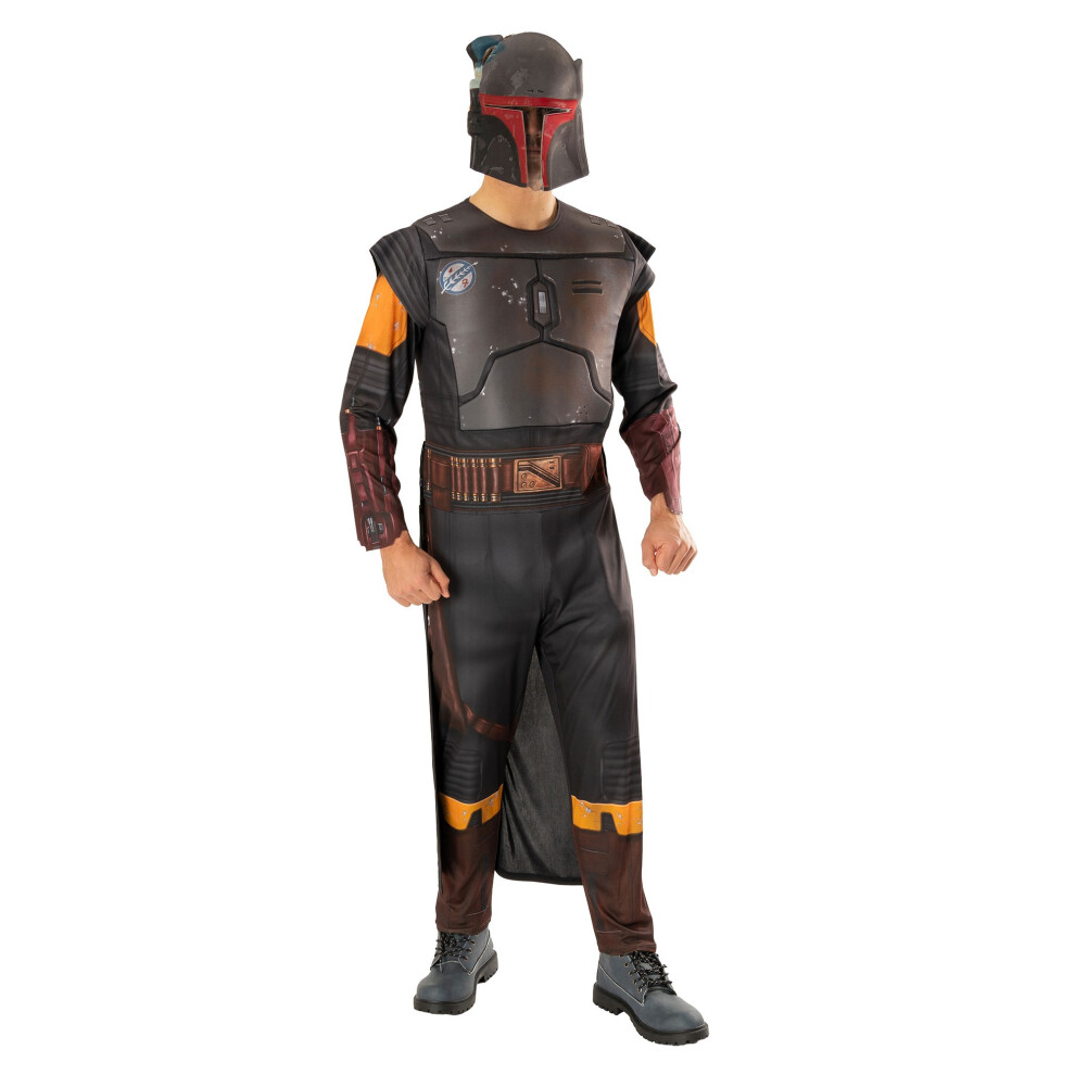 (Standard, Brown) Star Wars: The Book Of Boba Fett Mens Costume