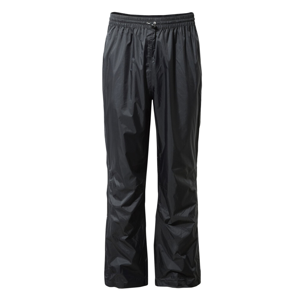 (XL - Regular, Black) Craghoppers D Of E Womens/Ladies Ascent Waterproof Overtrousers