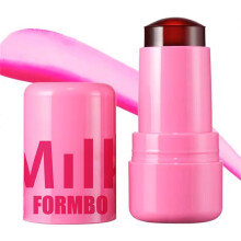 (02) 3-in-1 Original Milk Blush Stick  Brighting Facial Stick Lasting Moisturizing Flash Lip Gloss Makeup Eye Face Rouge Cosmetics