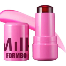 (01) 3-in-1 Original Milk Blush Stick  Brighting Facial Stick Lasting Moisturizing Flash Lip Gloss Makeup Eye Face Rouge Cosmetics