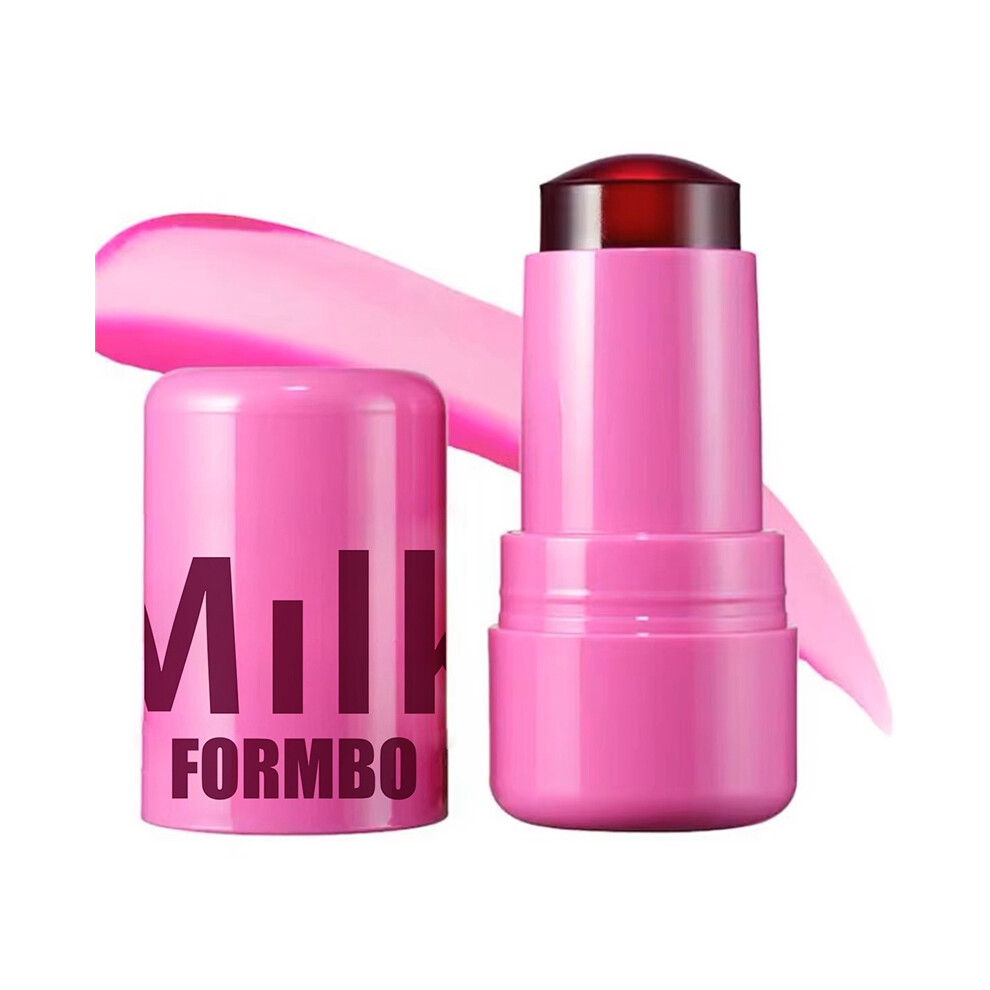 (01) 3-in-1 Original Milk Blush Stick  Brighting Facial Stick Lasting Moisturizing Flash Lip Gloss Makeup Eye Face Rouge Cosmetics
