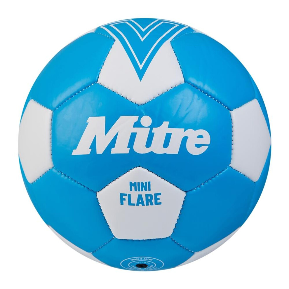 (1, Blue/White) Mitre Mini Flare Ball