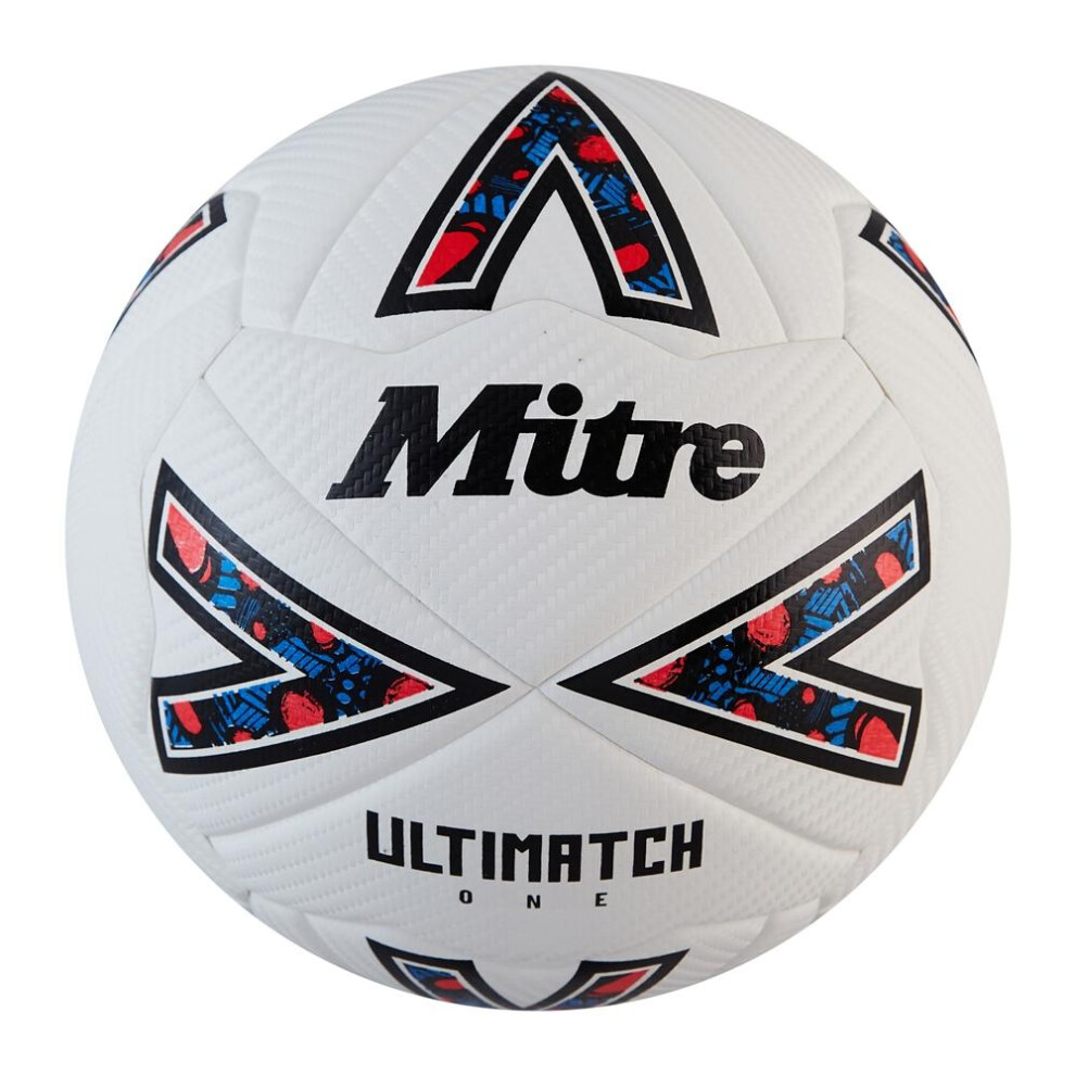 (5, White) Mitre Ultimatch One 2024 Football