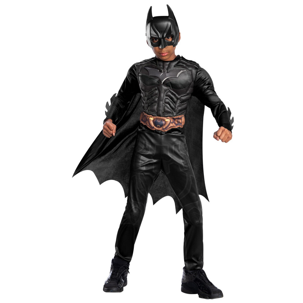 (L, Black) Batman: The Dark Knight Boys Muscles Costume