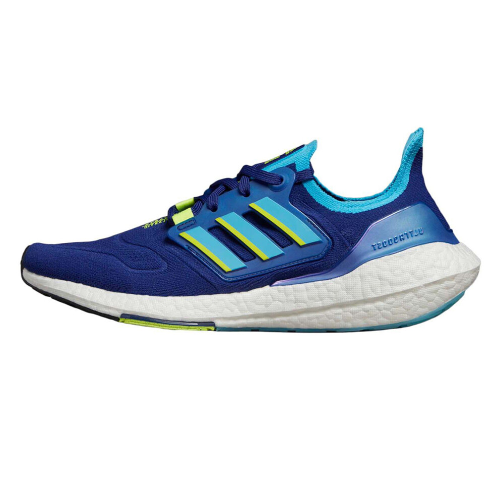 (UK7.5/EU41/26CM) Adidas UltraBoost 22 'Legacy Indigo Solar Yellow' GX9333