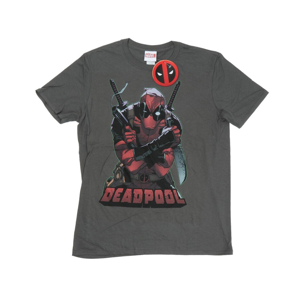 Deadpool Ready For Action T-Shirt