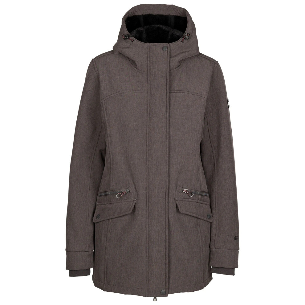 (L, Dark Grey Marl) Trespass Womens/Ladies Anza TP75 Soft Shell Jacket