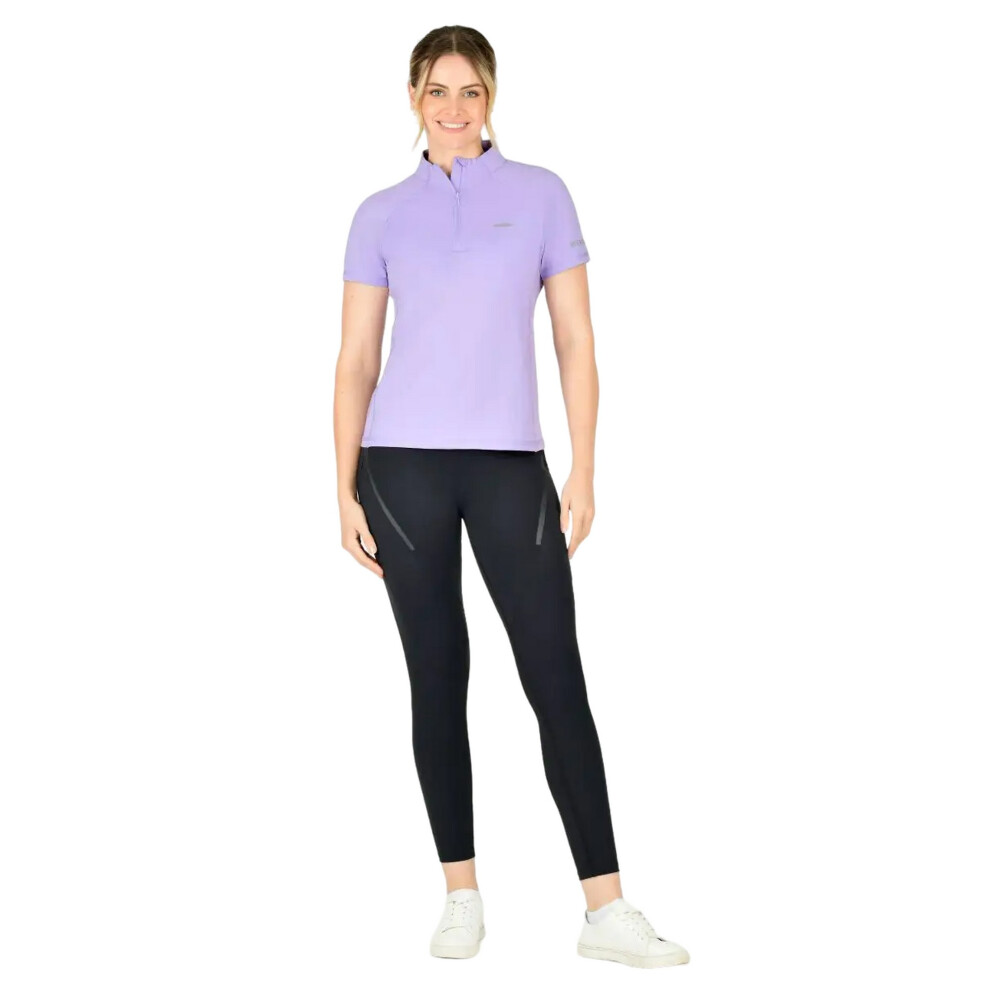 (L, Mauve) Weatherbeeta Womens/Ladies Prime Short-Sleeved Top