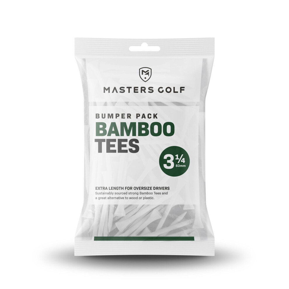 Masters Bamboo Golf Tees (Pack of 85)