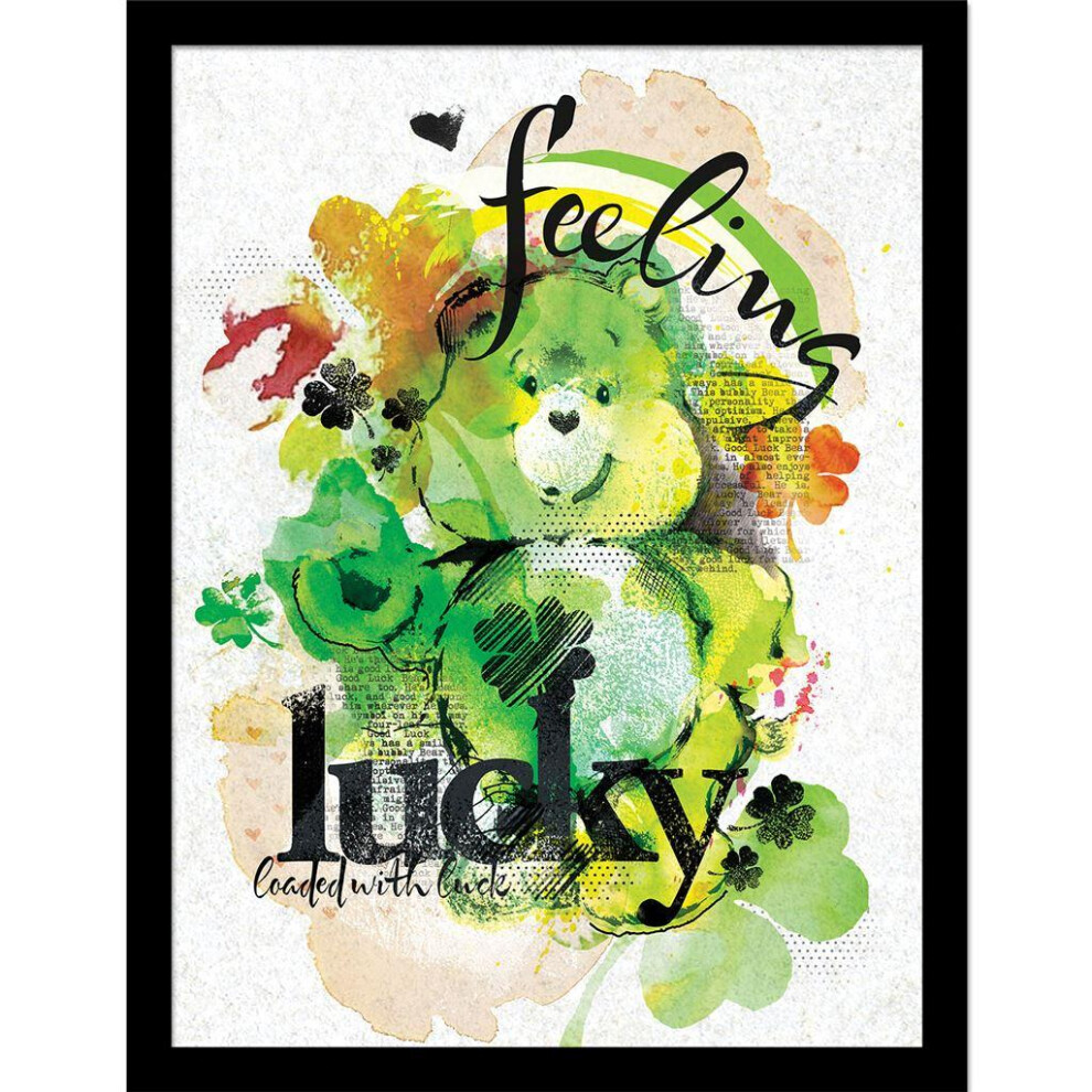 Care Bears Feeling Lucky Framed Poster