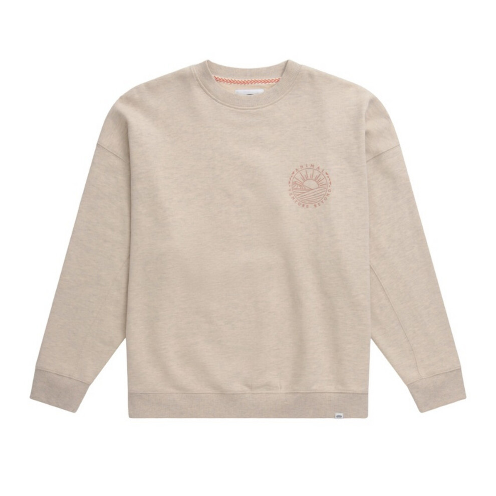 (6 UK, Light Beige) Animal Womens/Ladies Dakota Organic Sweatshirt