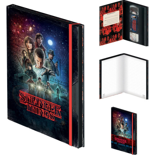 Spiral Direct VHS Stranger Things A5 Notebook 2