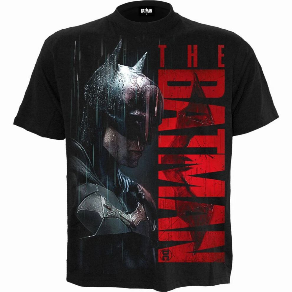 Batman Unisex Adult Raining Vengeance T-Shirt