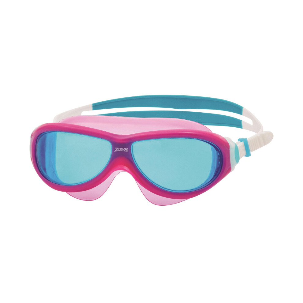 (One Size, Pink/White) Zoggs Childrens/Kids Phantom 2024 Swimming Goggles