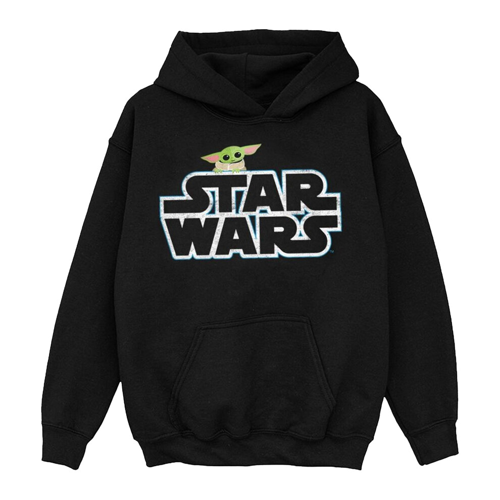 The Mandalorian The Child Logo Hoodie