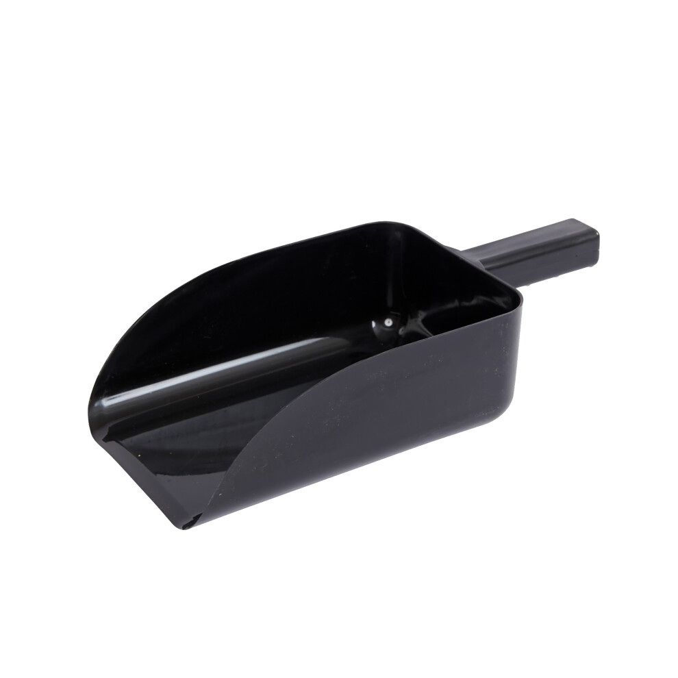 (One Size, Black) Roma Plastic Feed Scoop