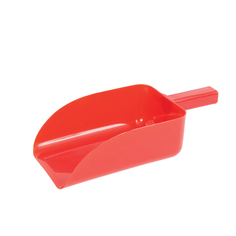 (One Size, Red) Roma Plastic Feed Scoop