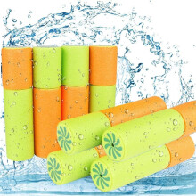 8-Pack 16cm Foam Water Pistols for Kids - Safe ABS/Foam Blaster, 7m Splash Range, Great for Pool Parties