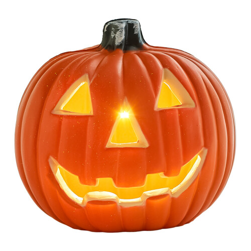 Living And Home Halloween LED Pumpkin Lantern Battery Operated 2
