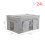 Living And Home (24L) Metal Frame Fabric Storage Box with Window 7