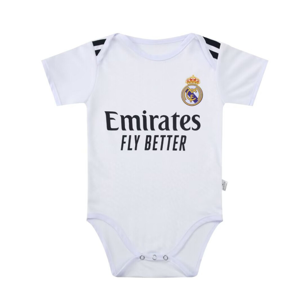 (Real Madrid CF, 9) 24 Football Baby Crawling jumpsuit