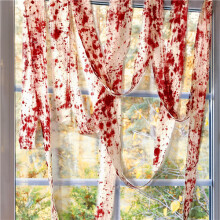 16.4ft Halloween Bloody Cloth Strips Blood Gauze Bandage Scene Decor
