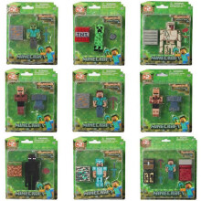 (9 Set) Minecraft Action Figure Set