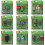 (9 Set) Minecraft Action Figure Set 1