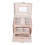 Living And Home Multi-Function Faux Leather Jewellery Storage Box with Drawers 3