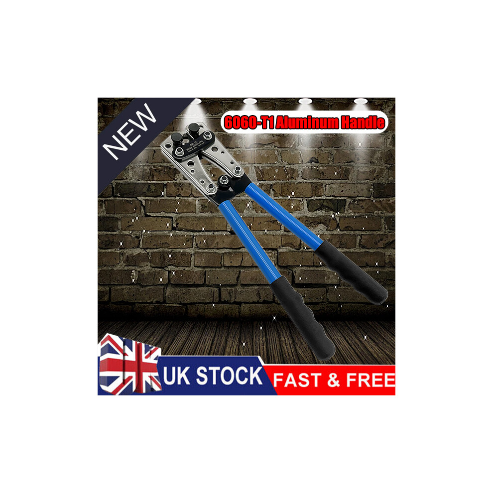 Heavy Duty Battery Cable Crimping Tool Wire Lugs Crimper Terminal