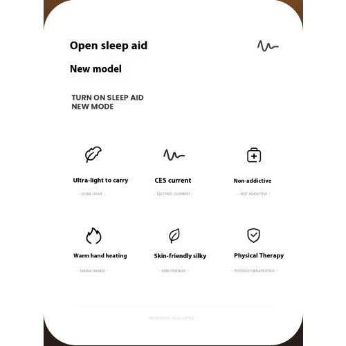 Micro current intelligent sleep meter 2