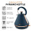Tower Tower Cavaletto Blue Pyramid Kettle 2 Slice Toaster Microwave Set 2