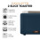 Tower Tower Cavaletto Blue Pyramid Kettle 2 Slice Toaster Microwave Set 6